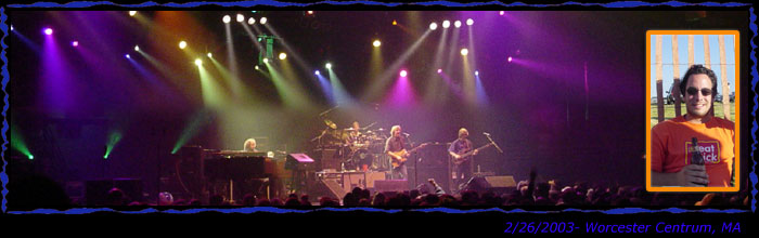 PHISH AT THE TWEETER CENTER IN MANSFIELD, MA ON 9/12/00